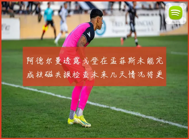 阿德尔曼透露戈登在孟菲斯未能完成核磁共振检查未来几天情况将更清晰